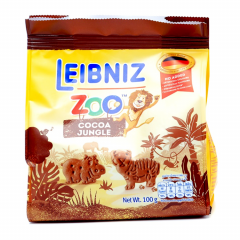 Bánh Leibniz Zoo Jungle Cocoa 100G chính hãng