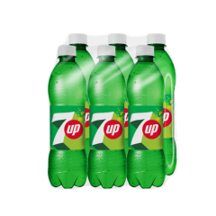 Lô 6 nước ngọt 7Up chai 390ml chính hãng
