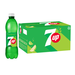 Thùng 24 nước ngọt 7Up vị chanh chai 390ml chính hãng