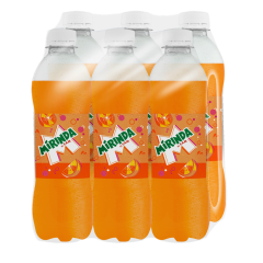 Lô 6 nước ngọt Mirinda cam chai 390ml chính hãng