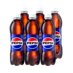 Lô 6 nước ngọt Pepsi Cola chai 390ml chính hãng