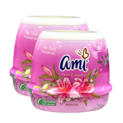 Lô 2 sáp thơm Ami hương Lily 200g chính hãng