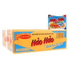 Thùng 30 mì Hảo Hảo sườn heo tỏi phi 73g chính hãng | Siêu Thị GO!– Thực phẩm giá tốt