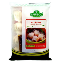 Há cảo Bamboo tôm 270g chính hãng
