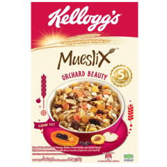 Bánh ăn sáng Kelloggs Mueslix hộp giấy 355g chính hãng