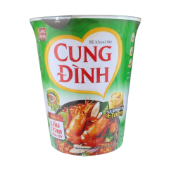 Mì ly Cung Đình lẩu tôm chua cay 71g chính hãng | Siêu Thị GO!– Thực phẩm giá tốt