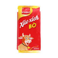 Xúc xích tiệt trùng Vissan bò 18g x 5 cây chính hãng