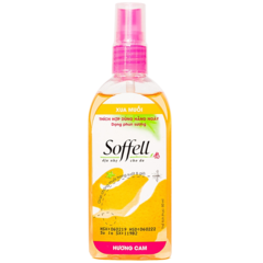 Xịt chống muỗi Soffell hương cam 80ml chính hãng