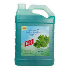 Nước lau sàn Gift bạc hà 3.8kg chính hãng