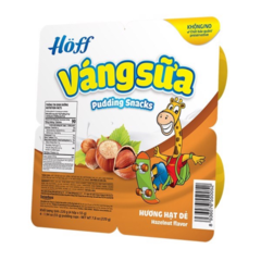 Lốc 4 váng sữa Hoff hạt dẻ 55g chính hãng | Siêu Thị GO!– Thực phẩm giá tốt