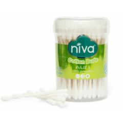 Tăm bông Niva thân giấy AJ2 200 que chính hãng