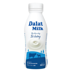 Sữa chua uống Dalatmilk có đường 500ml chính hãng | Siêu Thị GO!– Thực phẩm giá tốt
