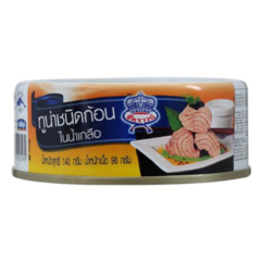 Cá ngừ khúc ngâm muối Sea Crown 140g chính hãng