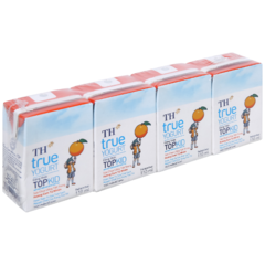 Lốc 4 Sữa chua TH Topkid Cam 110ml chính hãng | Siêu Thị GO!– Thực phẩm giá tốt