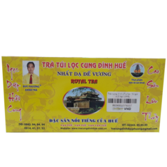 Trà cung đình Huế Đức Phượng 30 túi x 2.5g chính hãng