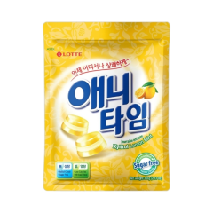 Kẹo Lotte Anytime Chanh 60g chính hãng
