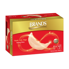 Lô 6 nước yến Brands 23% hũ 42g chính hãng | Siêu Thị GO!– Thực phẩm giá tốt