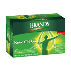 Lô 6 nước cốt gà Brands hũ 70ml chính hãng | Siêu Thị GO!– Thực phẩm giá tốt