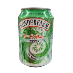 Trà bí đao Wonderfarm ít đường 310ml chính hãng