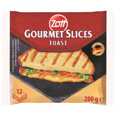 Phô mai lát Zott Toast 12 miếng 200g chính hãng | Siêu Thị GO!– Thực phẩm giá tốt
