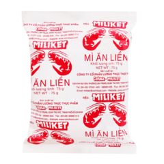 Mì Miliket giấy 75g chính hãng | Siêu Thị GO!– Thực phẩm giá tốt