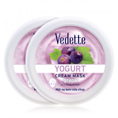 Mặt nạ Vedette sữa chua nho hũ 120ml chính hãng
