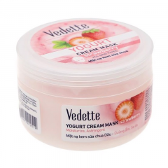 Mặt Nạ Sữa Chua Dâu Vedette hũ 120ml chính hãng