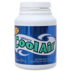 Kẹo gum CoolAir bạc hà khuynh diệp 55.4g chính hãng