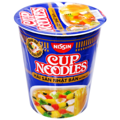 Mì ly Nissin hải sản Nhật Bản 67g chính hãng