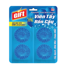 Viên tẩy bồn cầu Gift 4 viên 220g chính hãng