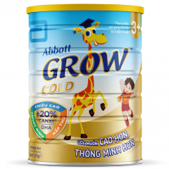 SPDD Abbott Grow Gold 3+ (3-6 tuổi) hộp thiếc 1.6kg chính hãng