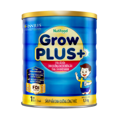 SPDD Grow Plus+ tăng cân (1 tuổi) hộp thiếc 1.5kg chính hãng