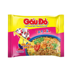 Mì Gấu Đỏ thịt bằm hành phi 63g chính hãng | Siêu Thị GO!– Thực phẩm giá tốt