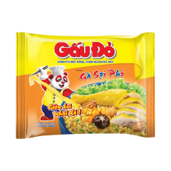 Mì Gấu Đỏ gà sợi phở hành phi một nắng gói 63g chính hãng | Siêu Thị GO!– Thực phẩm giá tốt