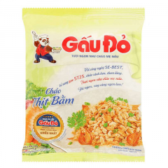 Cháo Gấu Đỏ thịt bằm 50g chính hãng