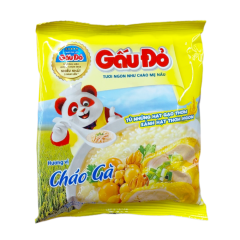 Cháo gà Gấu Đỏ gói 50g chính hãng