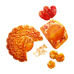 Bánh trung thu Kinh Đô lạp xưởng ngũ hạt 2 trứng 210g chính hãng