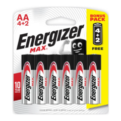 Pin Energizer Max AA E91BP4+2 chính hãng
