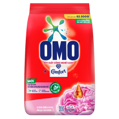 Bột giặt OMO Comfort tinh dầu thơm ngất ngây 3.9Kg chính hãng
