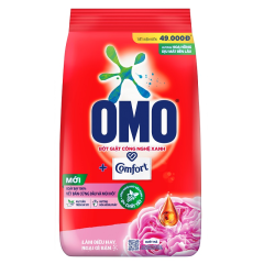 Bột giặt OMO Comfort tinh dầu thơm ngất ngây 2.6Kg chính hãng