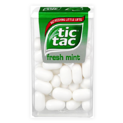 Kẹo ngậm Tic Tac vị bạc hà 14.5g chính hãng