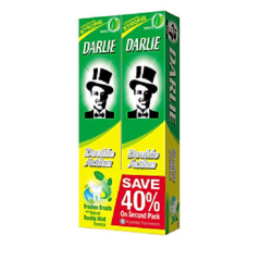 Lô 2 kem đánh răng Darlie Double Action 225g chính hãng