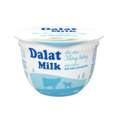 Sữa chua Dalatmilk không đường 100g chính hãng | Siêu Thị GO!– Thực phẩm giá tốt