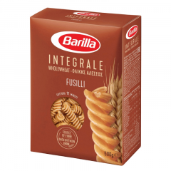 Mỳ Ý Brailla nguyên cám dạng xoắn ngắn Fusilli 500g chính hãng