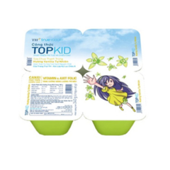 Lô 4 sữa chua TH true Yogurt Topkid vị  vanilla 60g chính hãng | Siêu Thị GO!– Thực phẩm giá tốt