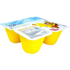 Lô 4 sữa chua TH true Yougurt Topkid vị chuối 60g chính hãng | Siêu Thị GO!– Thực phẩm giá tốt