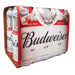 Lô 6 bia Budweiswe 500ml chính hãng