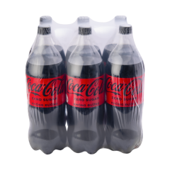Lô 6 nước ngọt Coca-Cola Zero chai 1.5 lít chính hãng