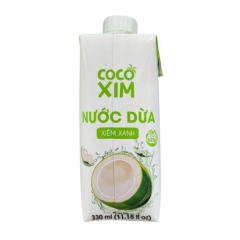 Nước dừa Coco dừa xiêm xanh 330ml chính hãng
