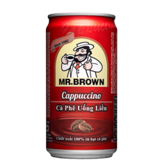 Cà phê Mr.Brown cappuccino lon 240ml chính hãng